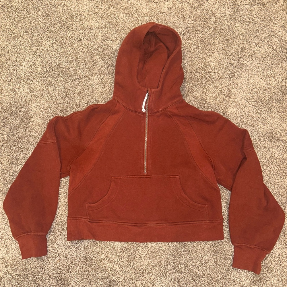 lululemon scuba oversized half-zip hoodie